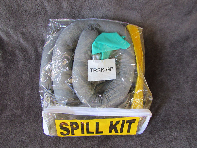 Spill Kit Packed in Bag