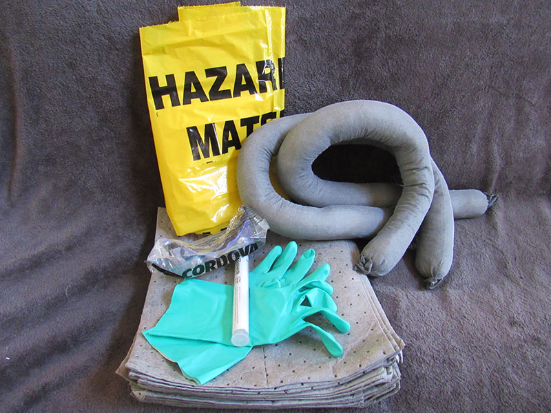 Spill Kit Unpacked